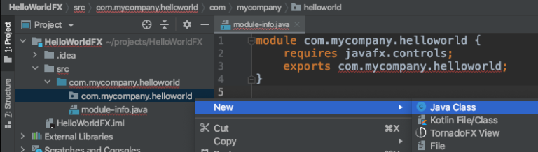 Beginning JavaFX Applications With IntelliJ IDE Foojay