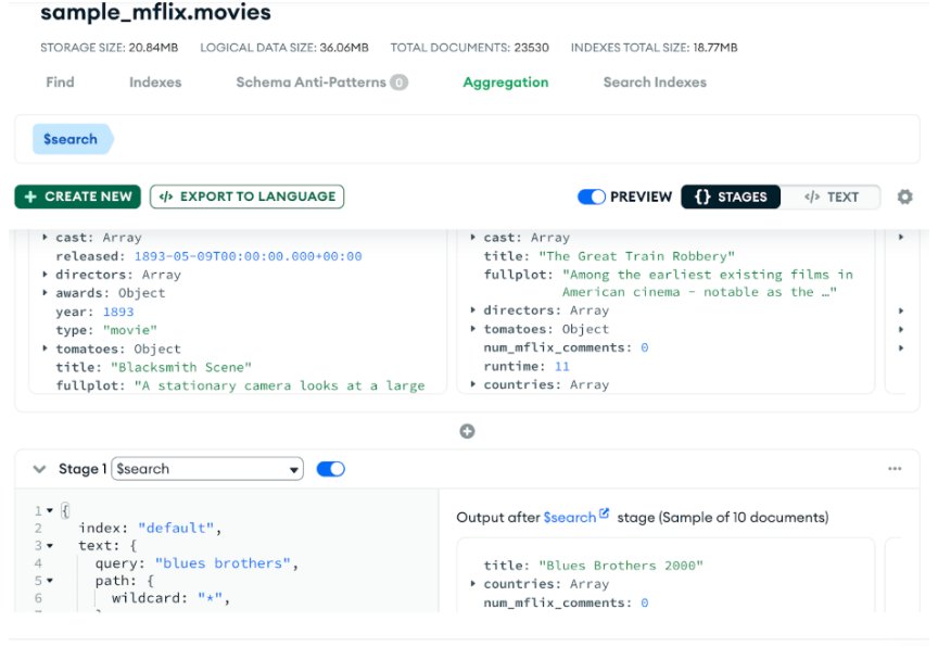 Using $search in Compass
