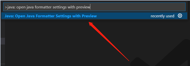 Formatter with preview