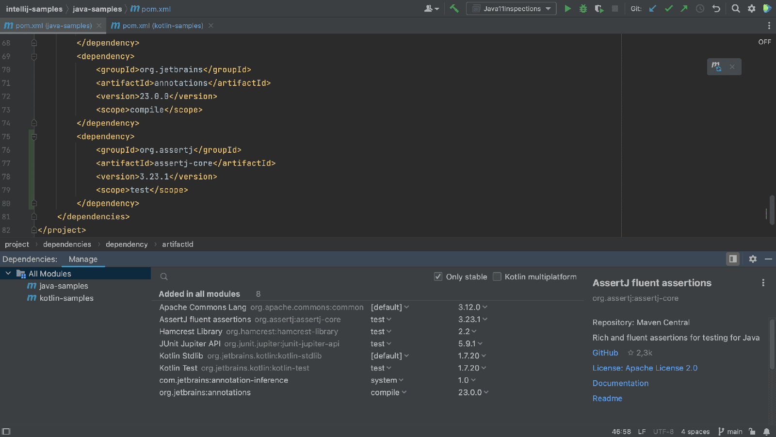 Add AssertJ Add AssertJ