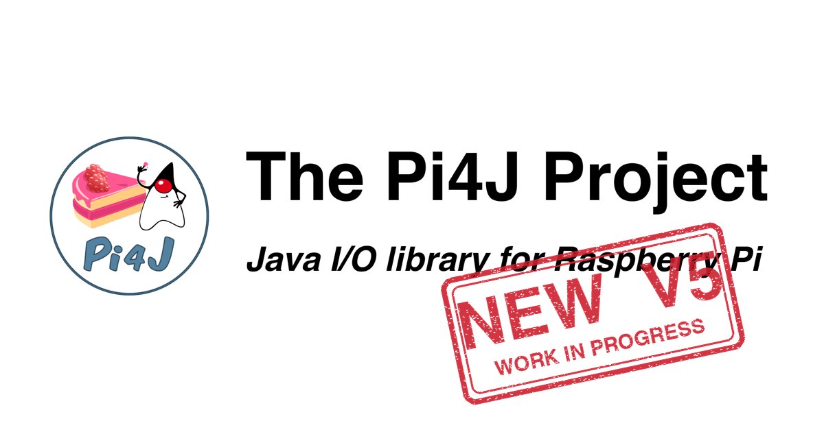 Pi4J V5.0.0: Work in Progress