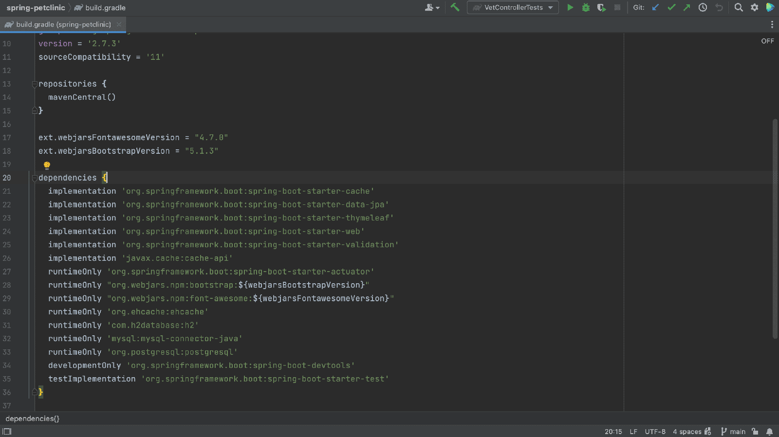 Gradle build.gradle file Gradle build.gradle file