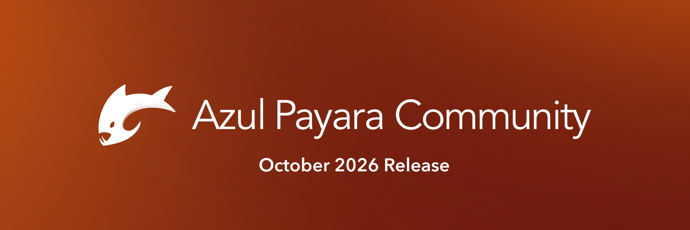 Azul Payara Community October 2026 release banner