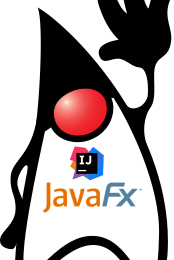 JavaFX application created using IntelliJ