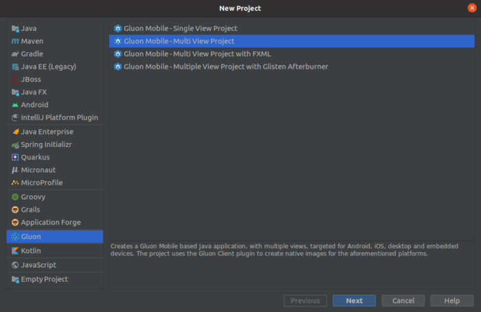 Starting a JavaFX Project with Gluon Tools | foojay