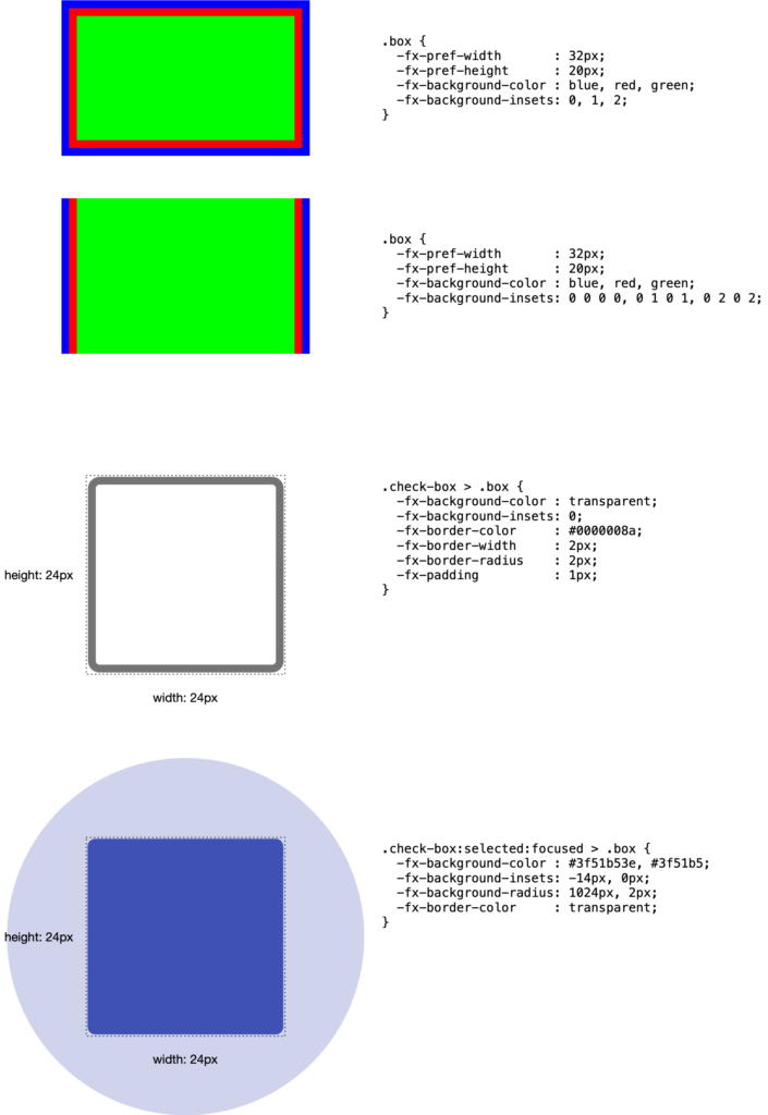 add color paletter inside listview javafx