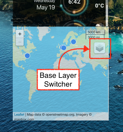 BaseLayer Switcher control
