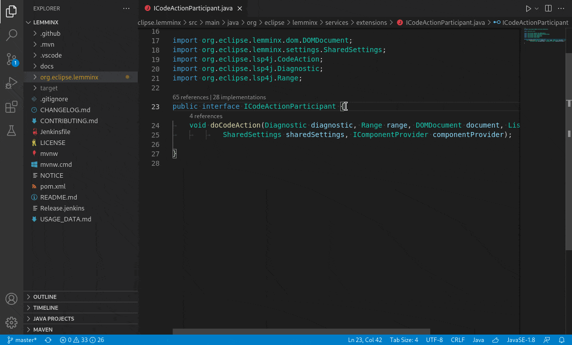 1 0 Release Of Language Support For Java On Visual Studio Code