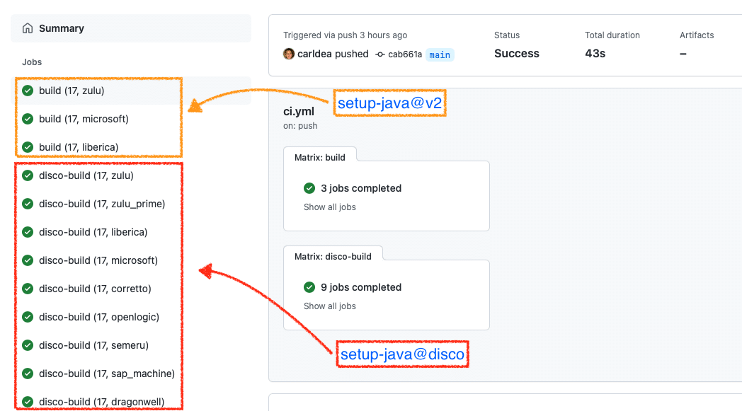 GitHub Actions workflows run successfully