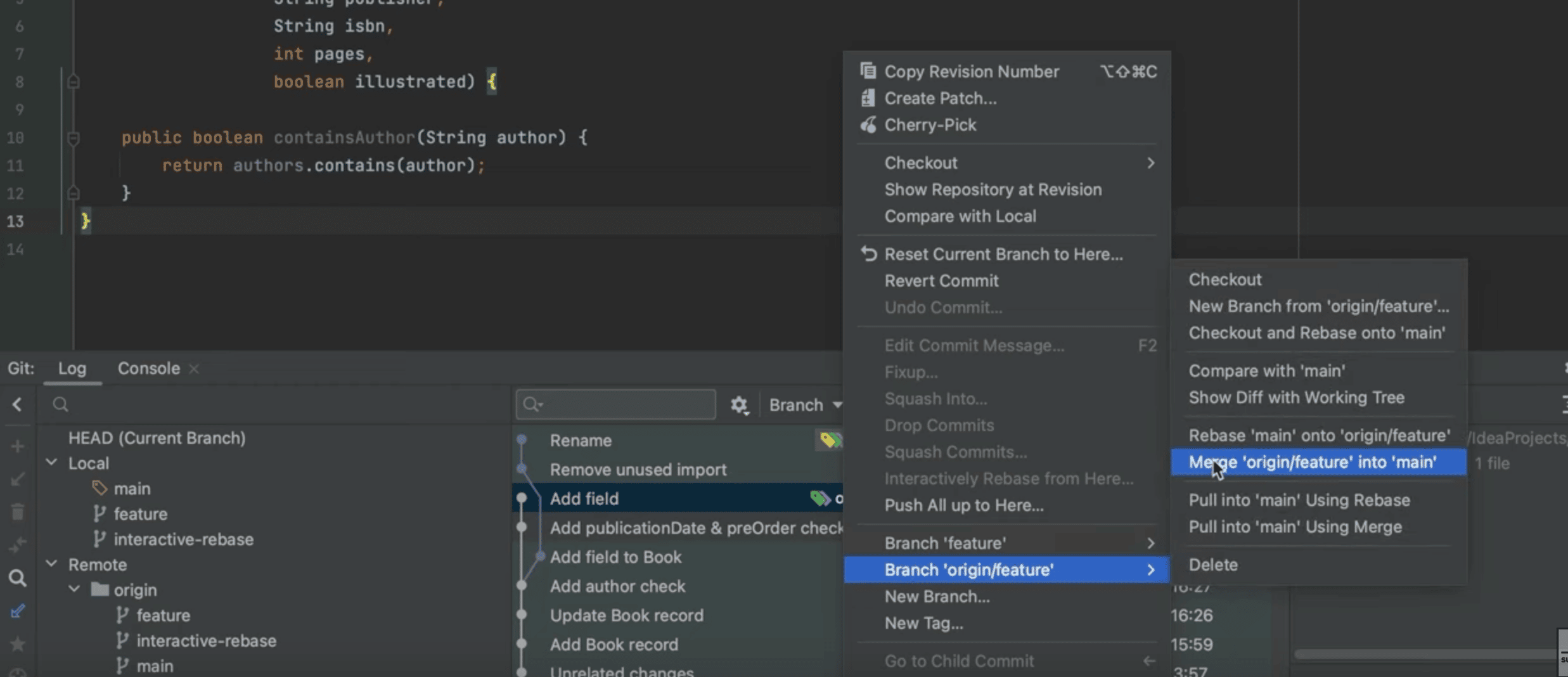 Resolving Git Merge Conflicts In IntelliJ IDEA Foojay io Today