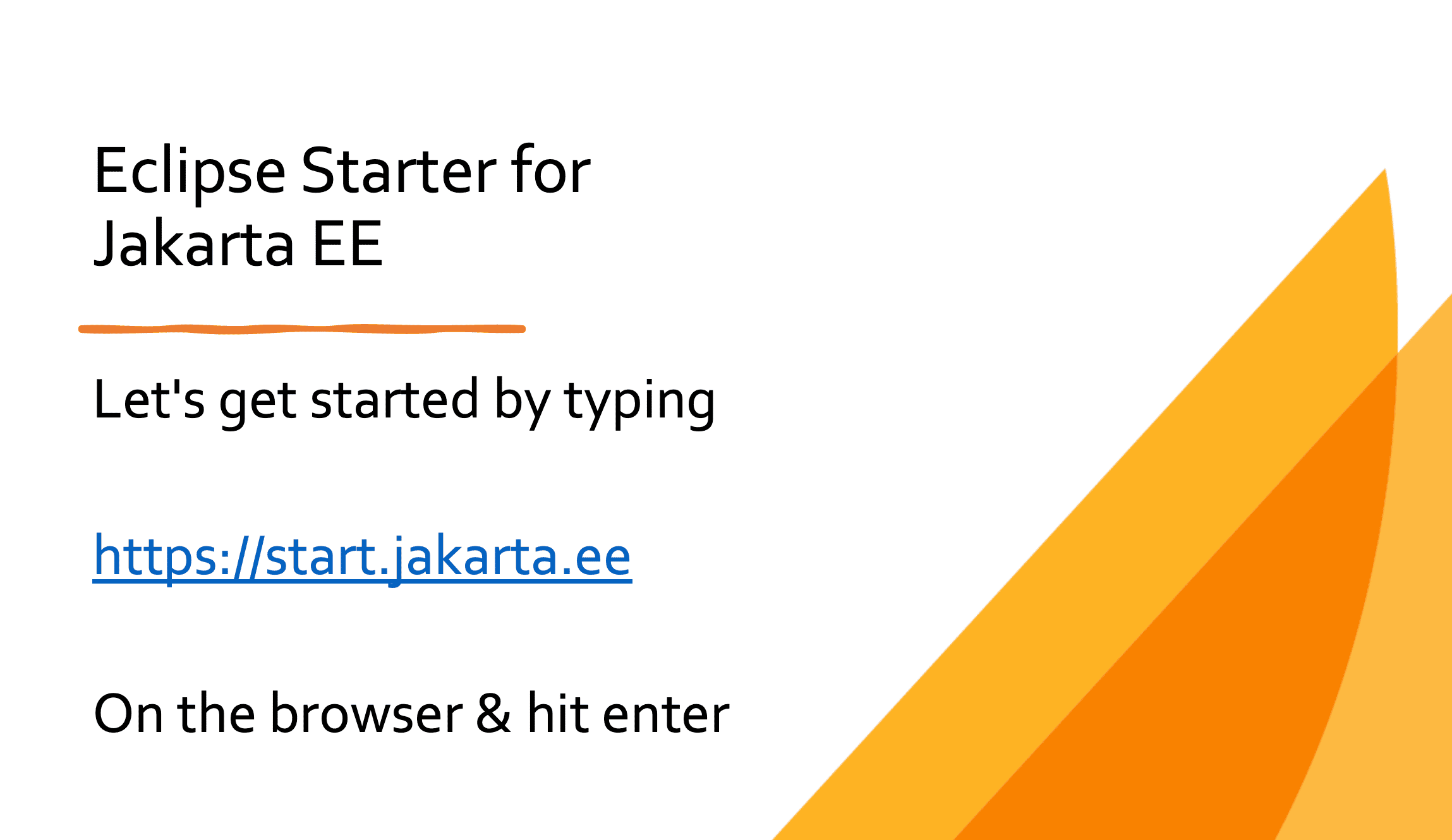 Why Did We Choose JSF for the Eclipse Starter for Jakarta EE?