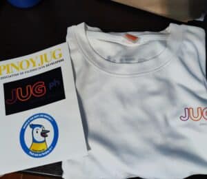 JUG PH Sticker and Shirt