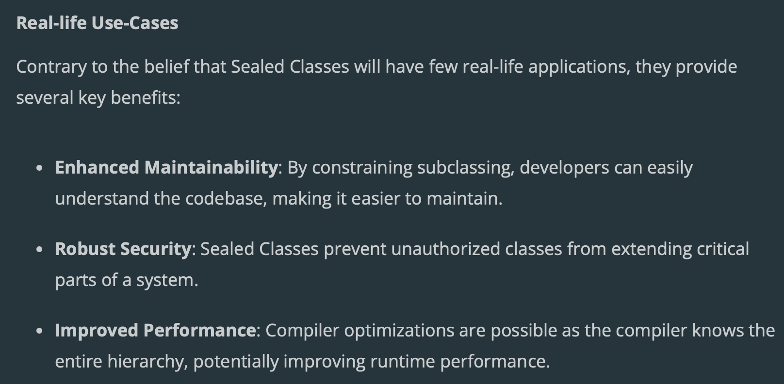 A Look at Sealed Classes, Pattern Matching, Functional Paradigms