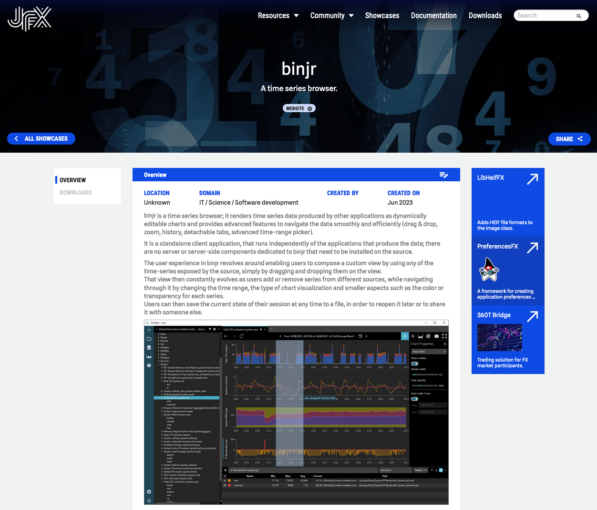 New User Interface for JFX Central, Home for JavaFX - Part 1