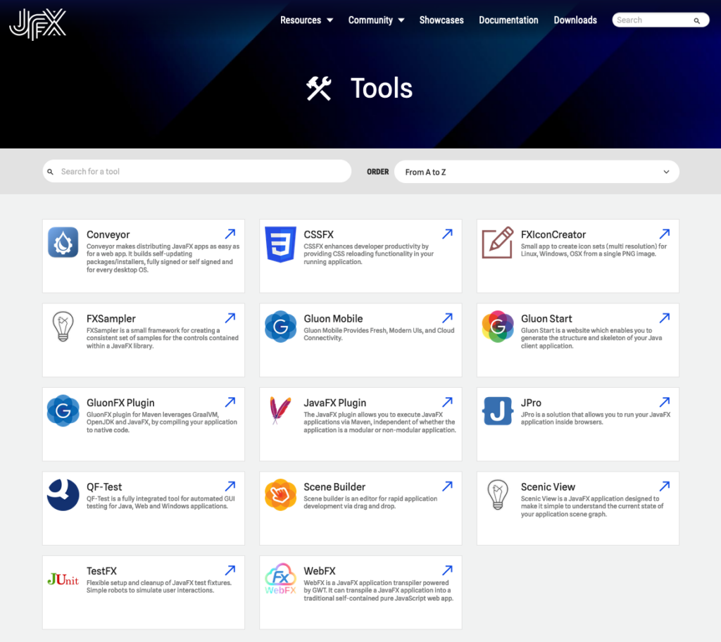 Tools on JFX Central