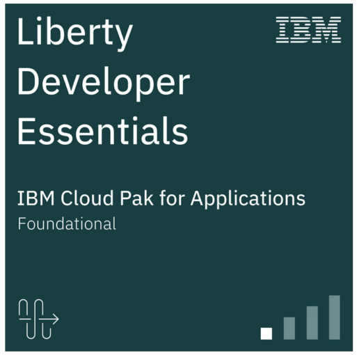 Screenshot of the icon for the Liberty Developer Essentials badge