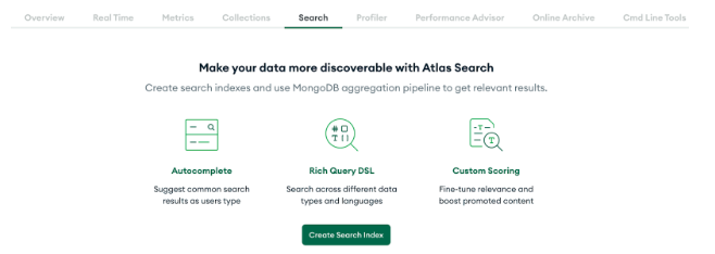 Atlas Search index creation