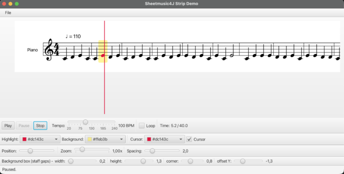 Sheetmusic4J 0.0.3: ABC Notation, Guitar Pro, Engraving Improvements