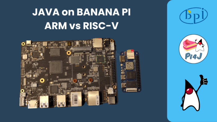 First Test of Java on Banana Pi (ARM and RISC-V), Plus a Blinking LED with Pi4J