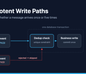 Idempotent Write Paths: Keeping an Integration Pipeline Correct When Messages Repeat — article cover image