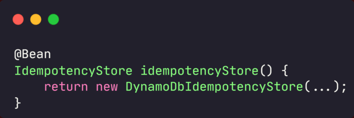 IdempotencyStore